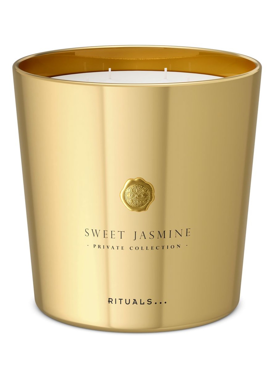 Rituals Sweet Jasmine Scented Candle - geurkaars  - voorkant transparant