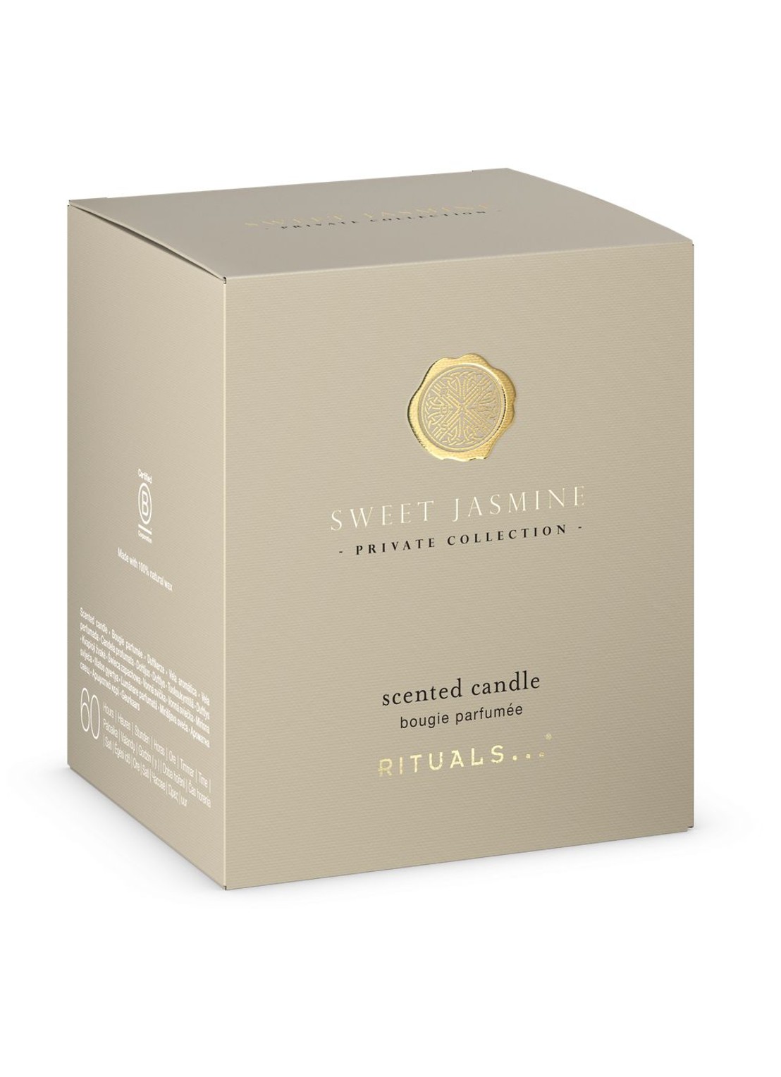 Rituals Sweet Jasmine Scented Candle - geurkaars  - achterkant 3 undefined