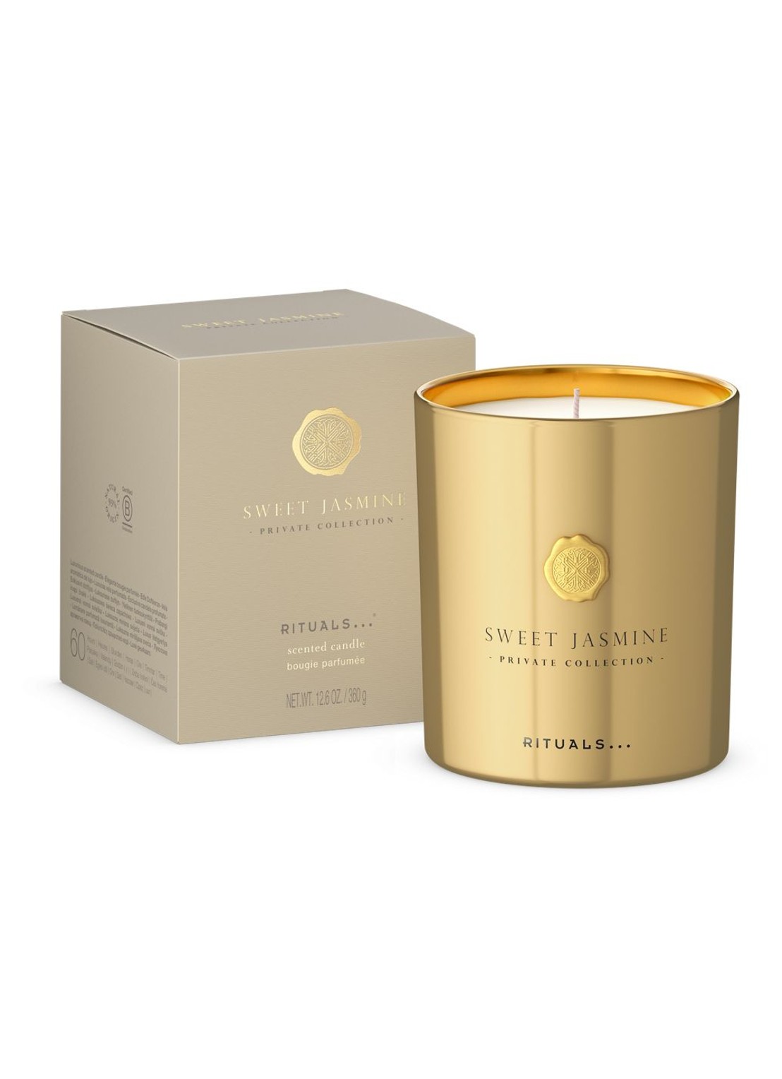 Rituals Sweet Jasmine Scented Candle - geurkaars  - voorkant 2 undefined
