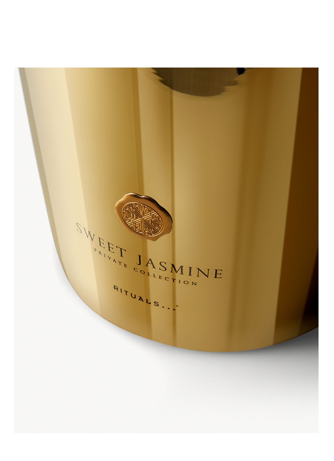Rituals Sweet Jasmine XXL geurkaars 2500 gram - detail goud