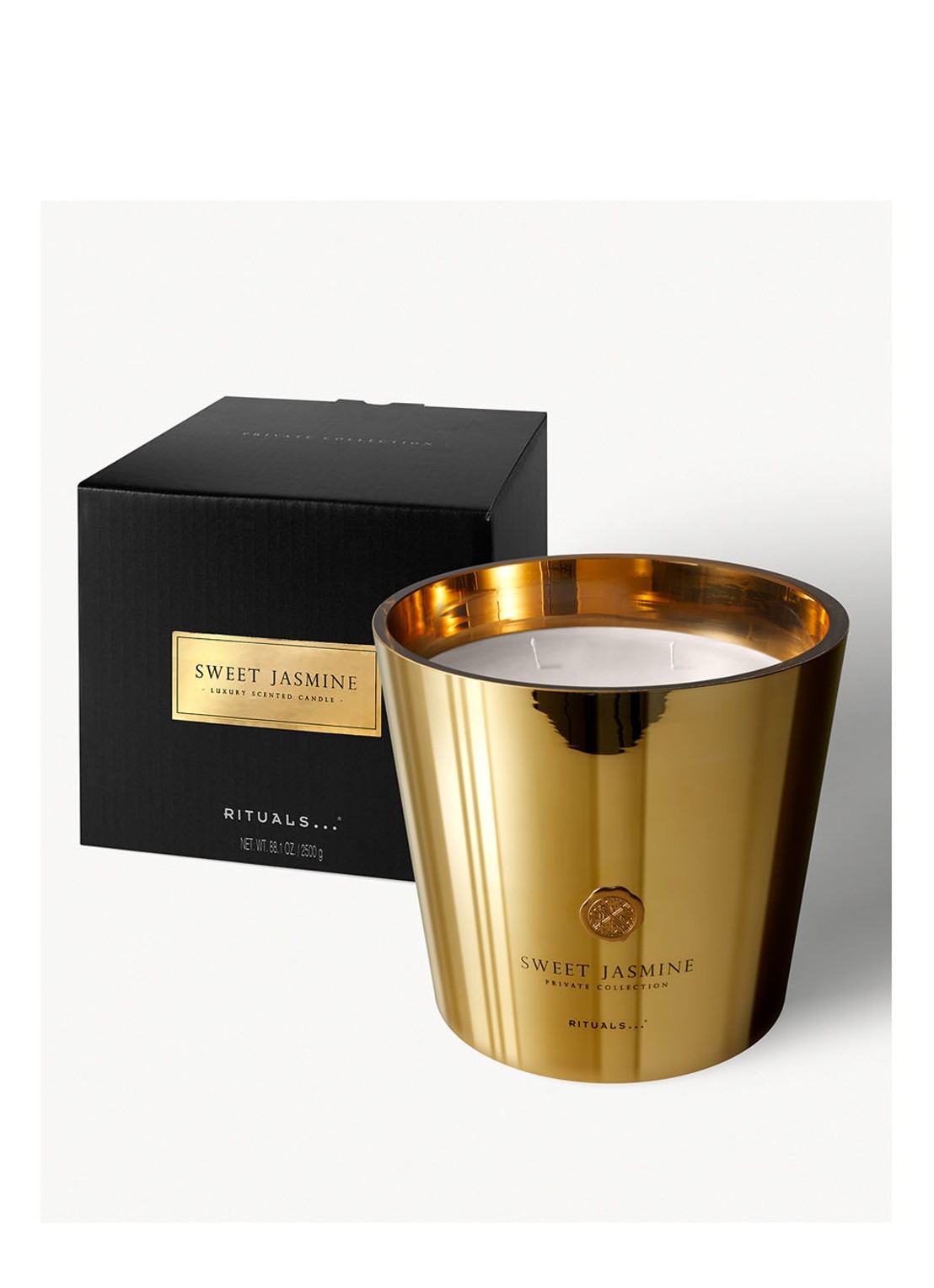 Rituals Sweet Jasmine XXL geurkaars 2500 gram - detail 4 goud
