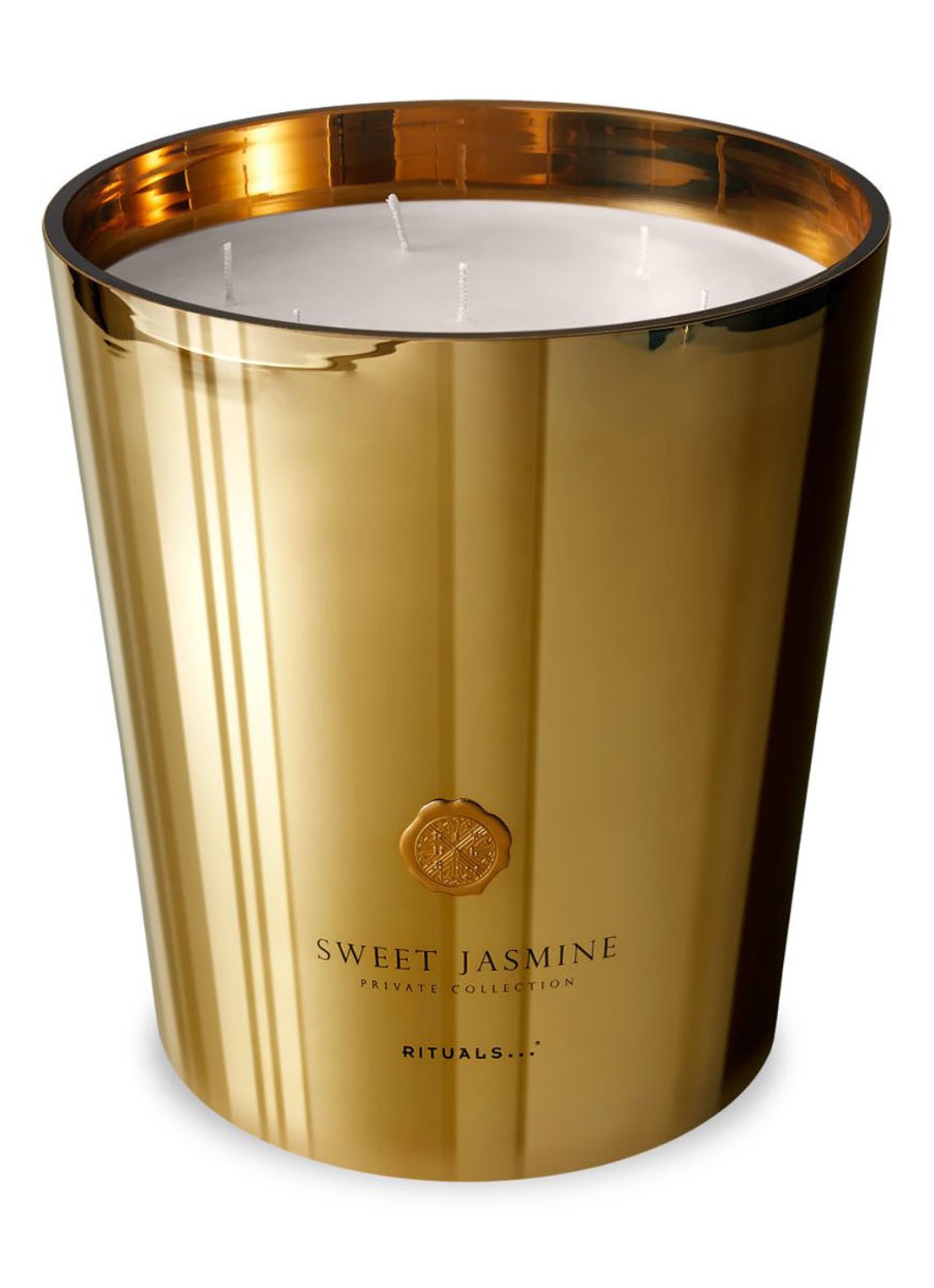 Rituals Sweet Jasmine XXXL geurkaars 6000 gram - voorkant 5 goud