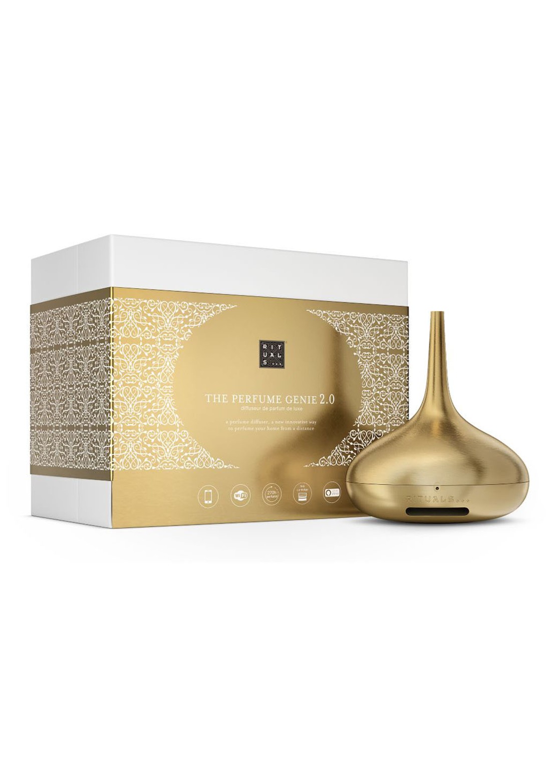 Rituals The Perfume Genie 2.0 geurdiffuser - voorkant 3 goud