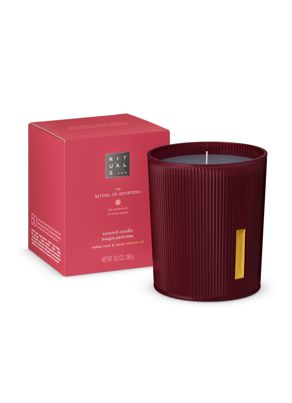 Rituals The Ritual of Ayurveda Scented Candle - geurkaars 290 gram - voorkant undefined