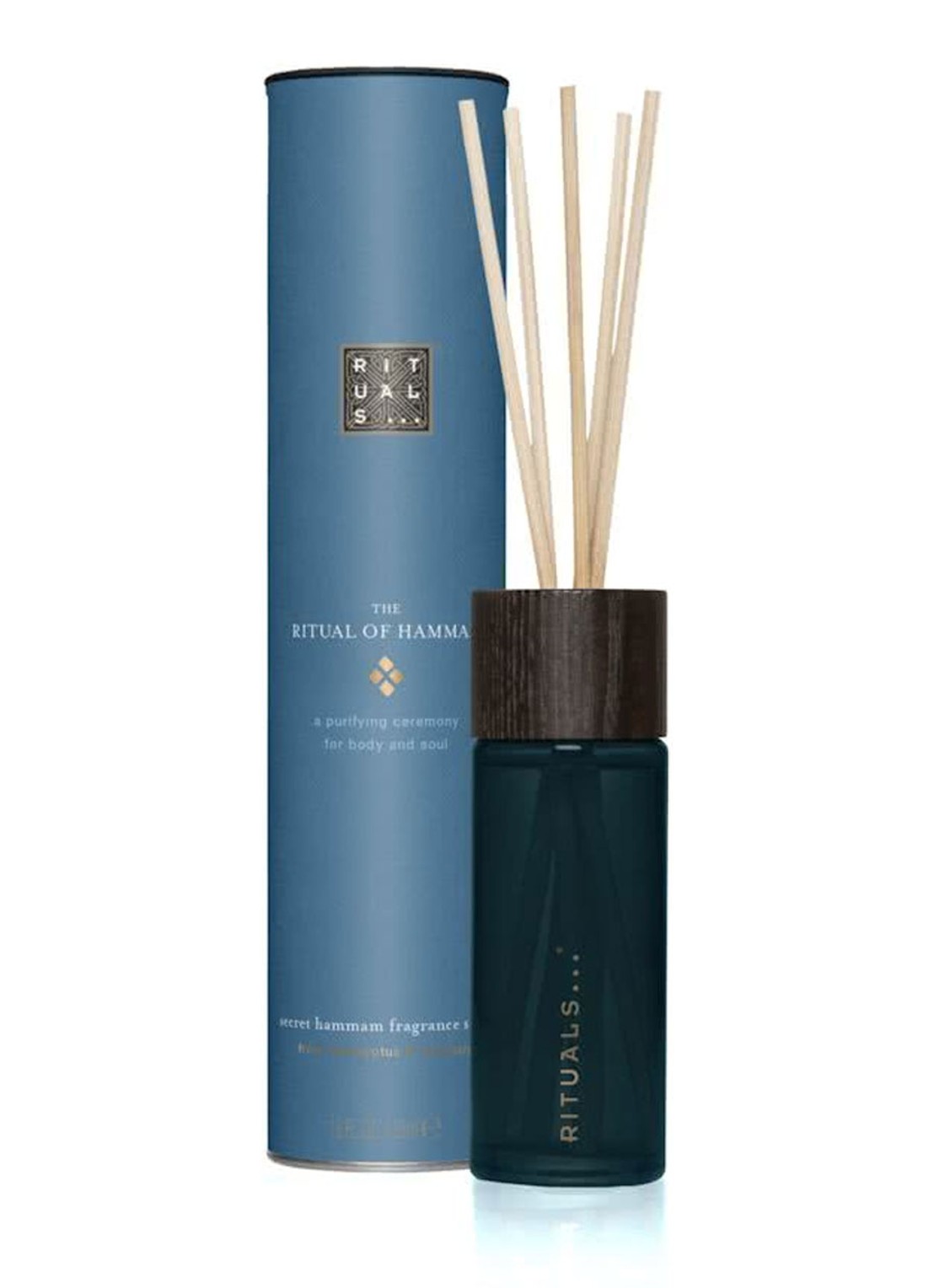 Rituals The Ritual of Hammam Mini geurstokjes 50 ml - voorkant blauw