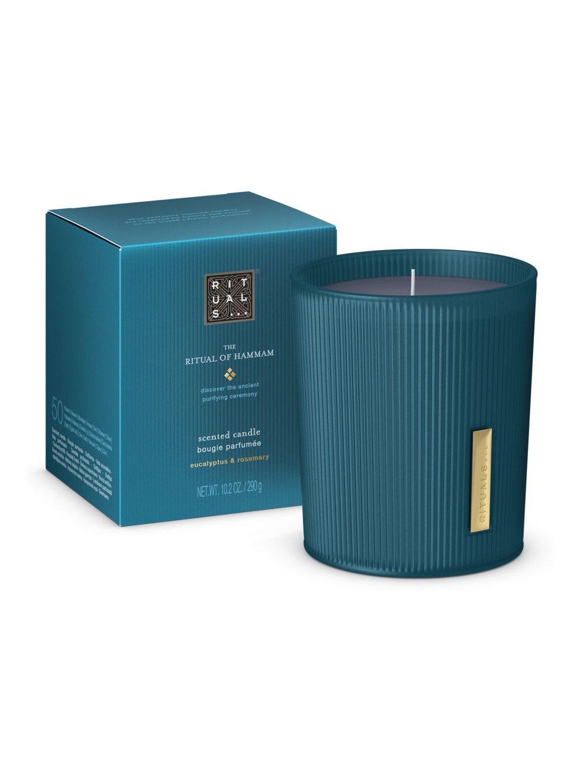 Rituals The Ritual Of Hammam Scented Candle - geurkaars 290 gram - voorkant 3 undefined