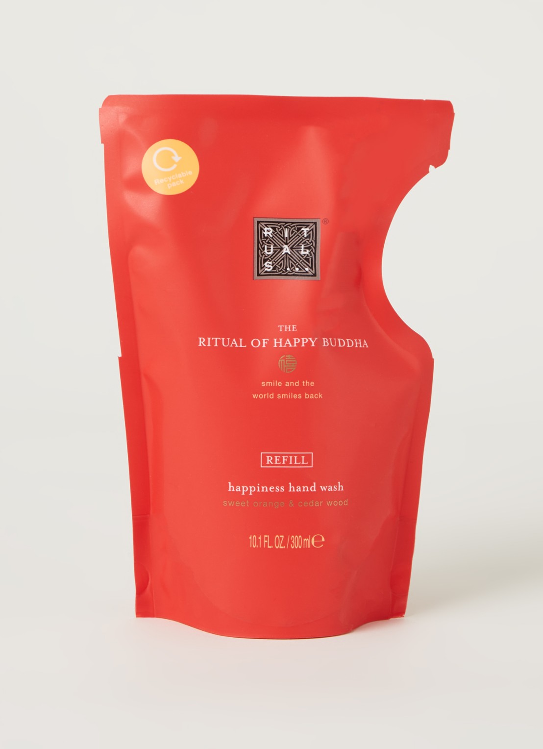 Rituals Rood Rituals The Ritual of Happy Buddha handzeep navulling 300 ml • Rood ...