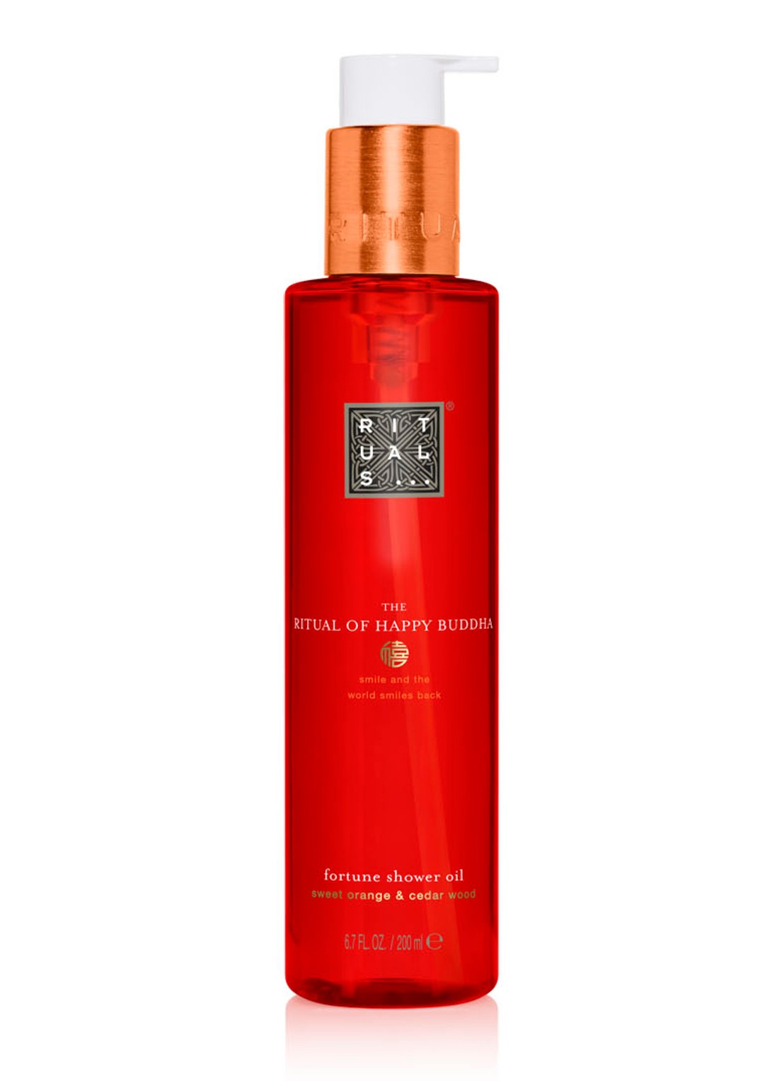 Rituals The Ritual of Happy Buddha Shower Oil - doucheolie - voorkant undefined