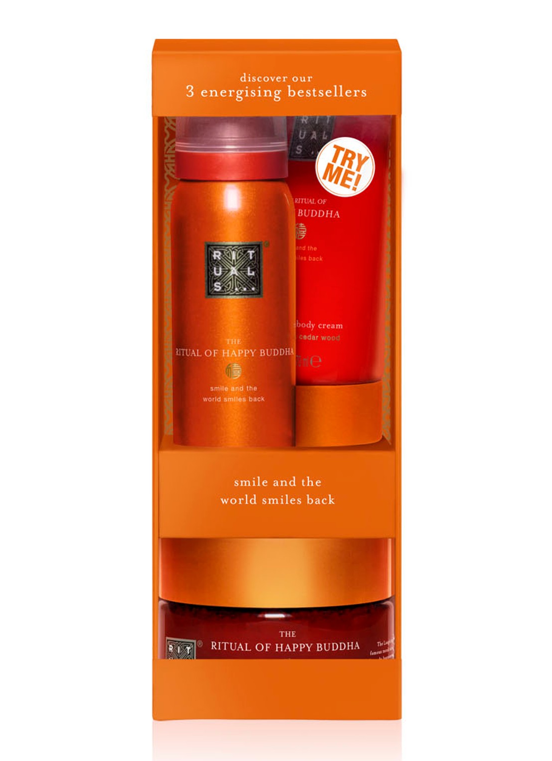 Rituals The Ritual of Happy Buddha Try Me Set - verzorgingsset - voorkant undefined