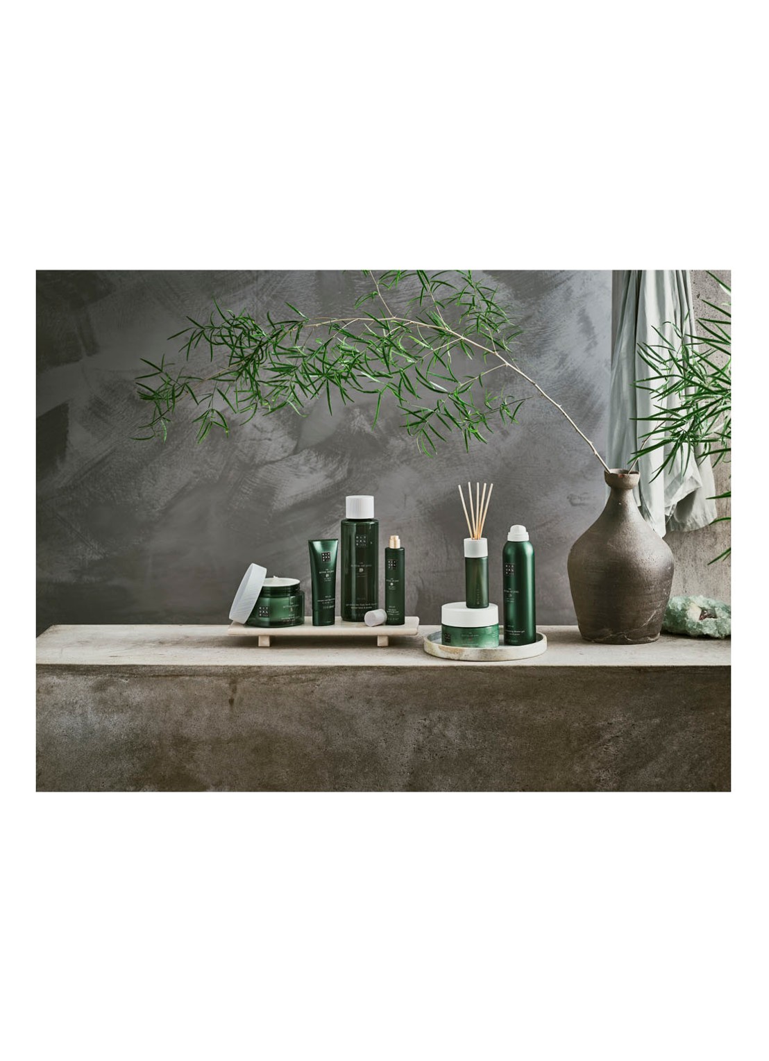Rituals The Ritual of Jing Fragrance Sticks - geurstokjes 230 ml - voorkant 2 groen