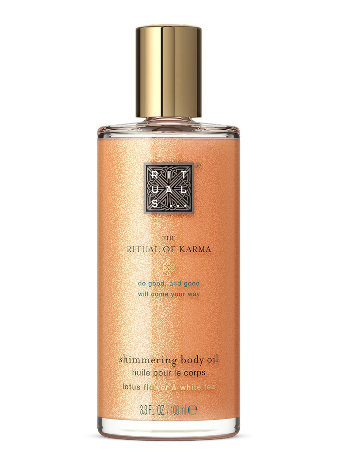 Rituals The Ritual of Karma Shimmering Body Oil - glanzende lichaamsolie - voorkant undefined