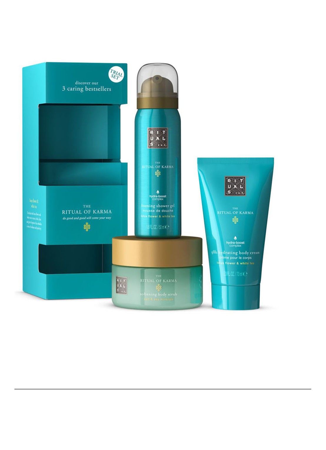 Rituals The Ritual of Karma Trial Set - verzorgingsset - voorkant 3 multicolor