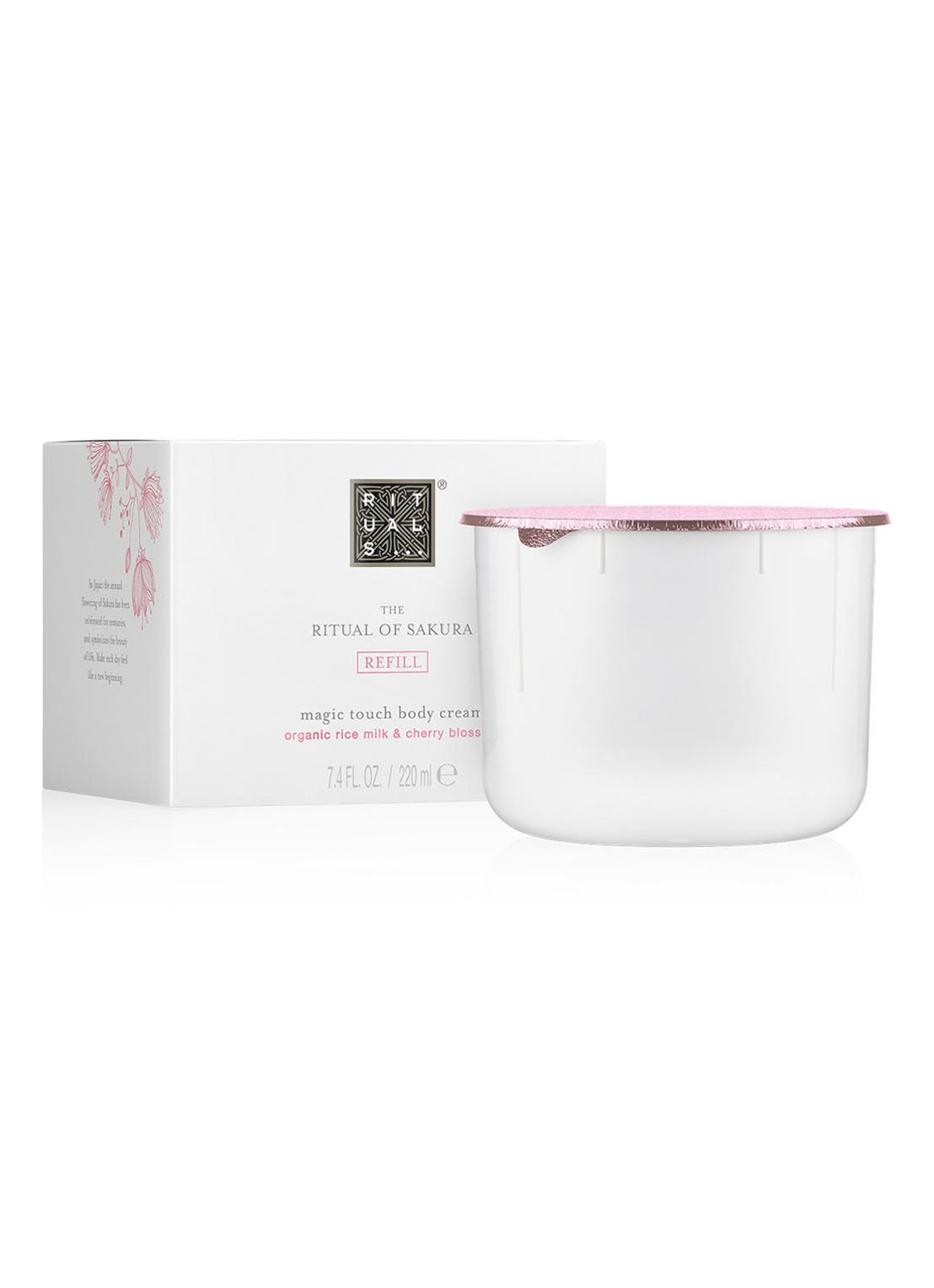 Rituals The Ritual of Sakura Body Cream Refill - bodycrème navulling - voorkant 2 undefined