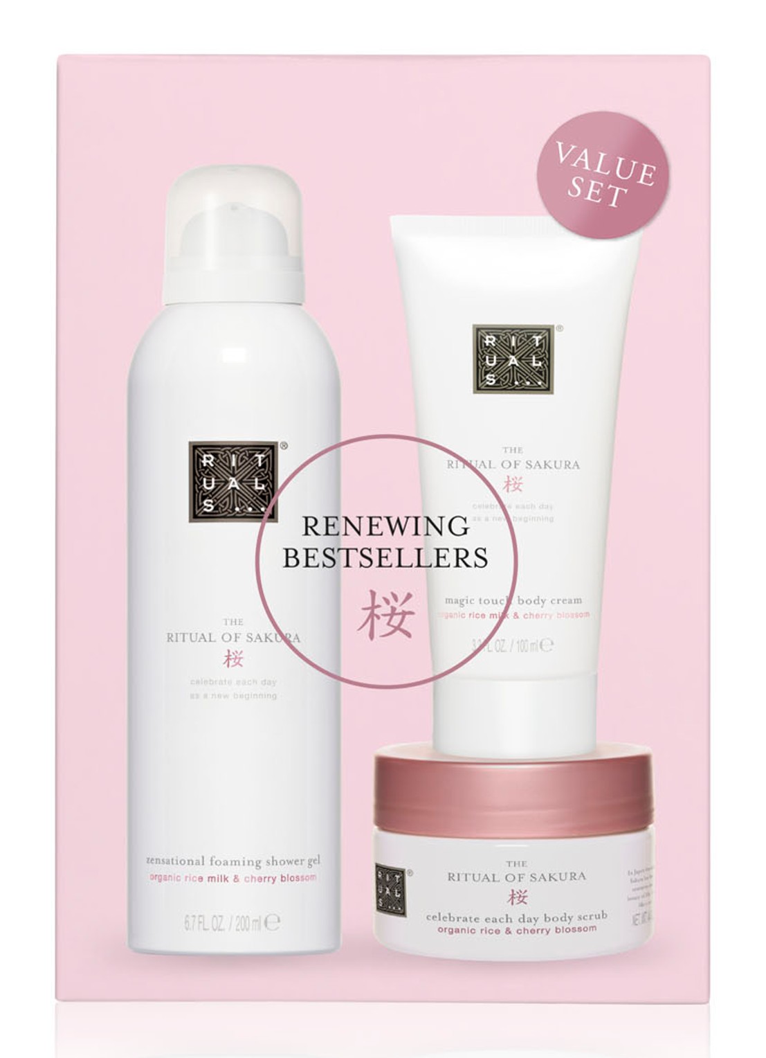 Rituals The Ritual of Sakura Discovery Set - verzorgingsset - voorkant undefined