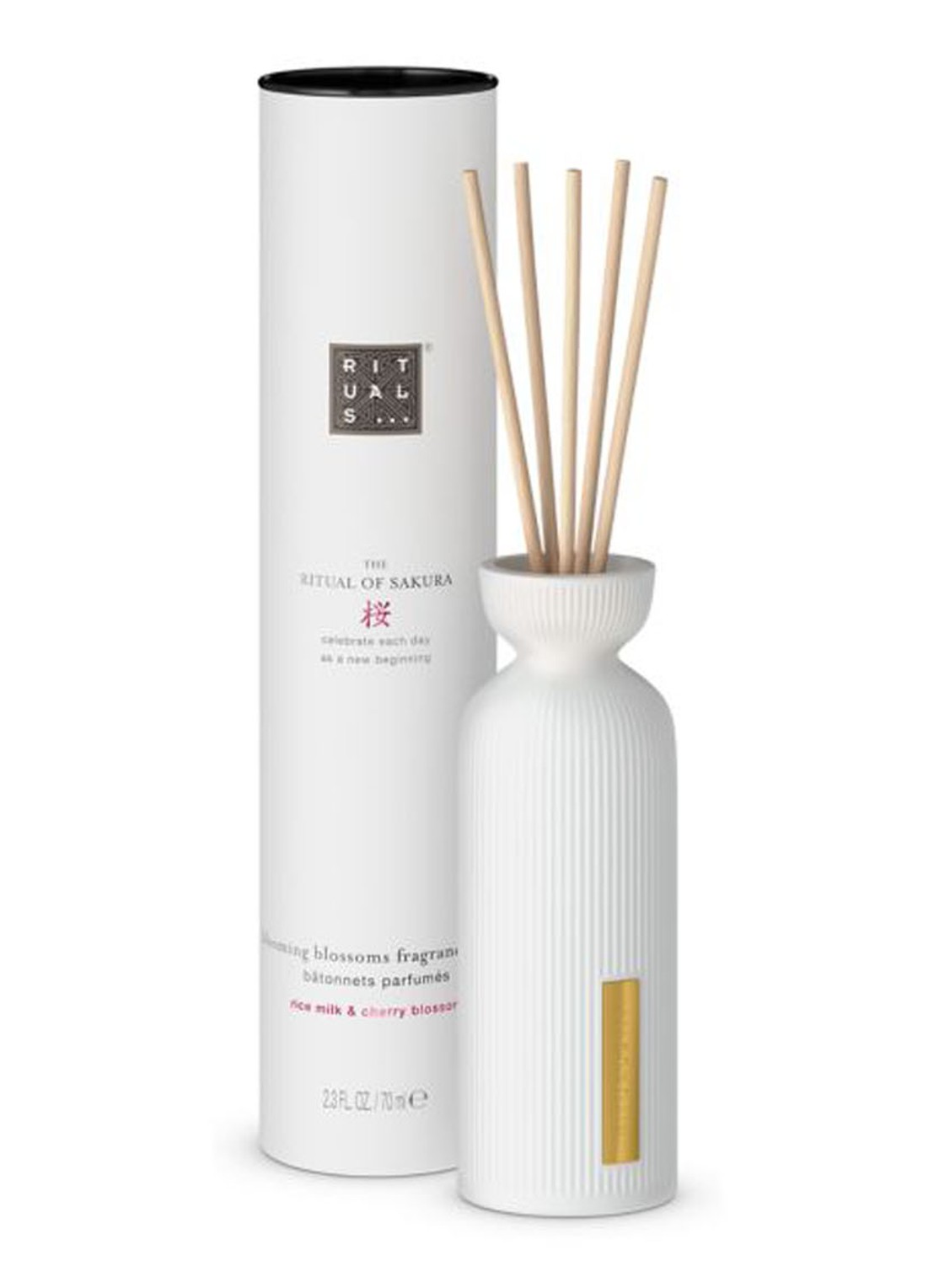 Rituals The Ritual of Sakura Mini Fragrance Sticks - geurstokjes 70 ml - voorkant 2 undefined