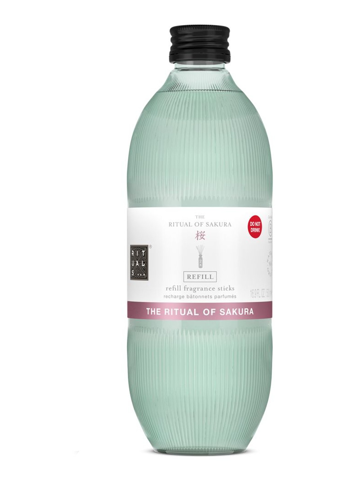 Rituals The Ritual of Sakura Refill Fragrance Sticks - navulling voor geurstokjes 500 ml  - voorkant undefined