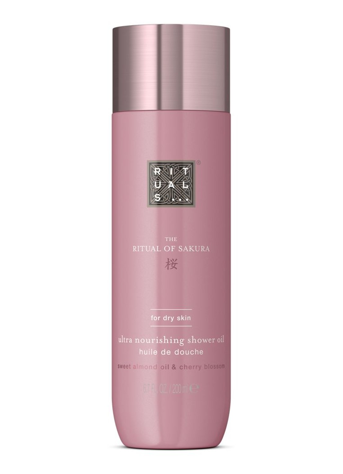 Rituals The Ritual of Sakura Shower Oil -  badolie - voorkant 3 beige