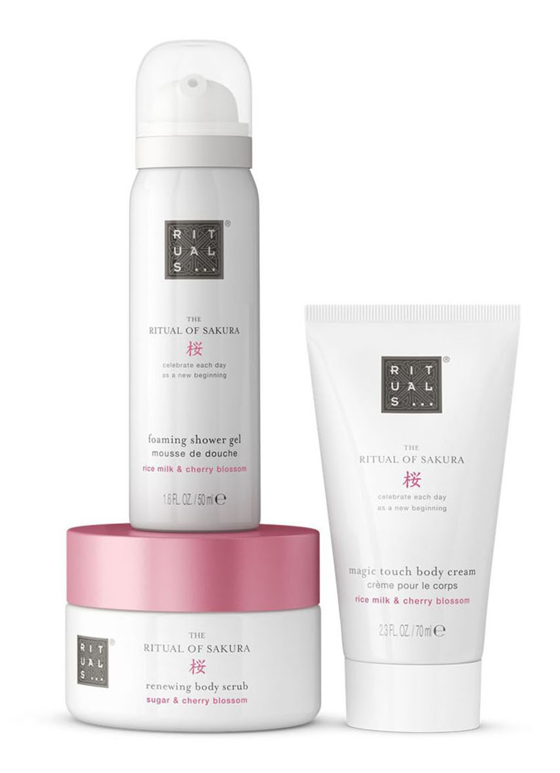 Rituals The Ritual of Sakura Trial Set - verzorgingsset - voorkant undefined