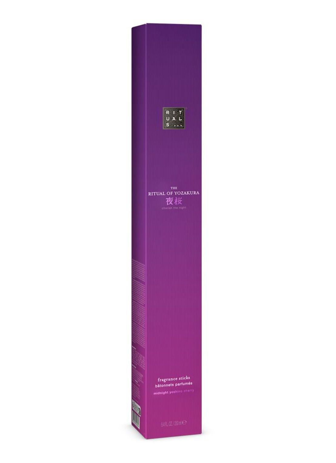 Rituals The Ritual of Yozakura Fragrance Sticks - geurstokjes 250 ml - voorkant 3 paars