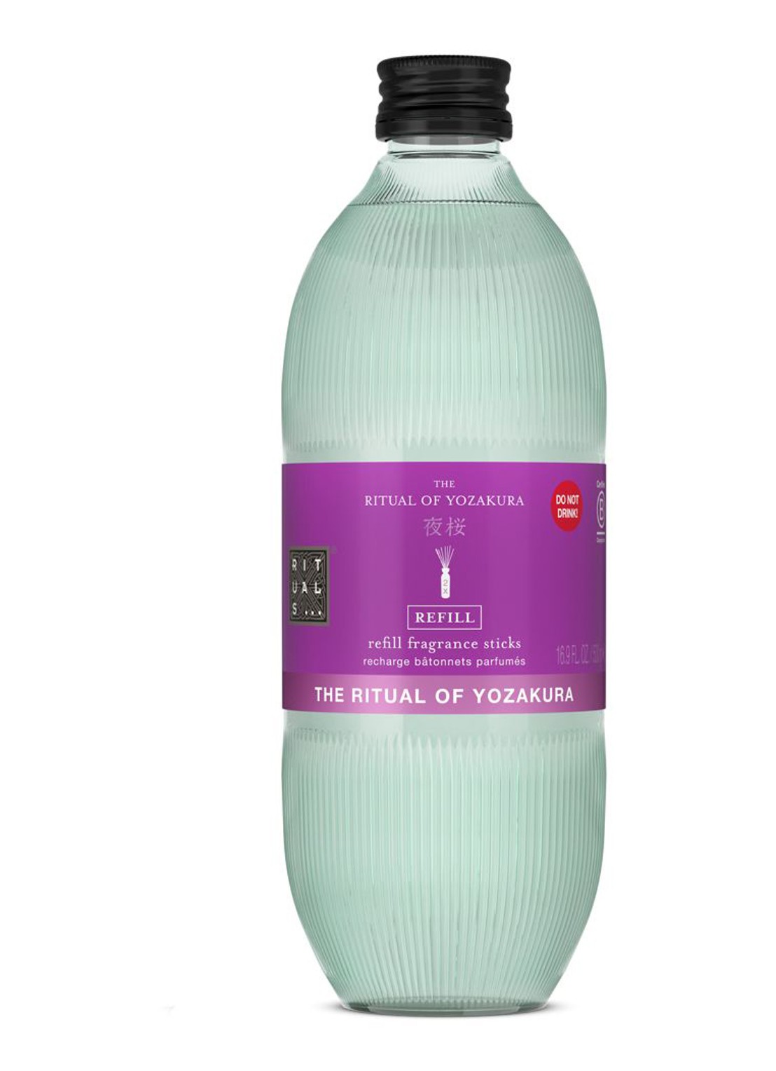 Rituals The Ritual of Yozakura Fragrance Sticks - navulling voor geurstokjes 500 ml - voorkant 3 undefined