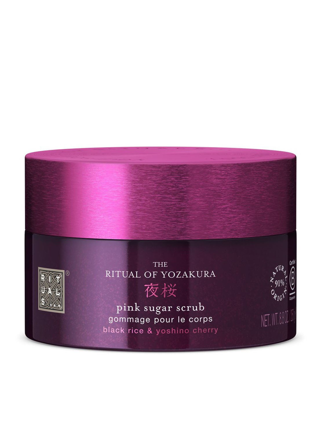 Rituals The Ritual of Yozakura Pink Sugar Scrub - lichaamsscrub - voorkant undefined