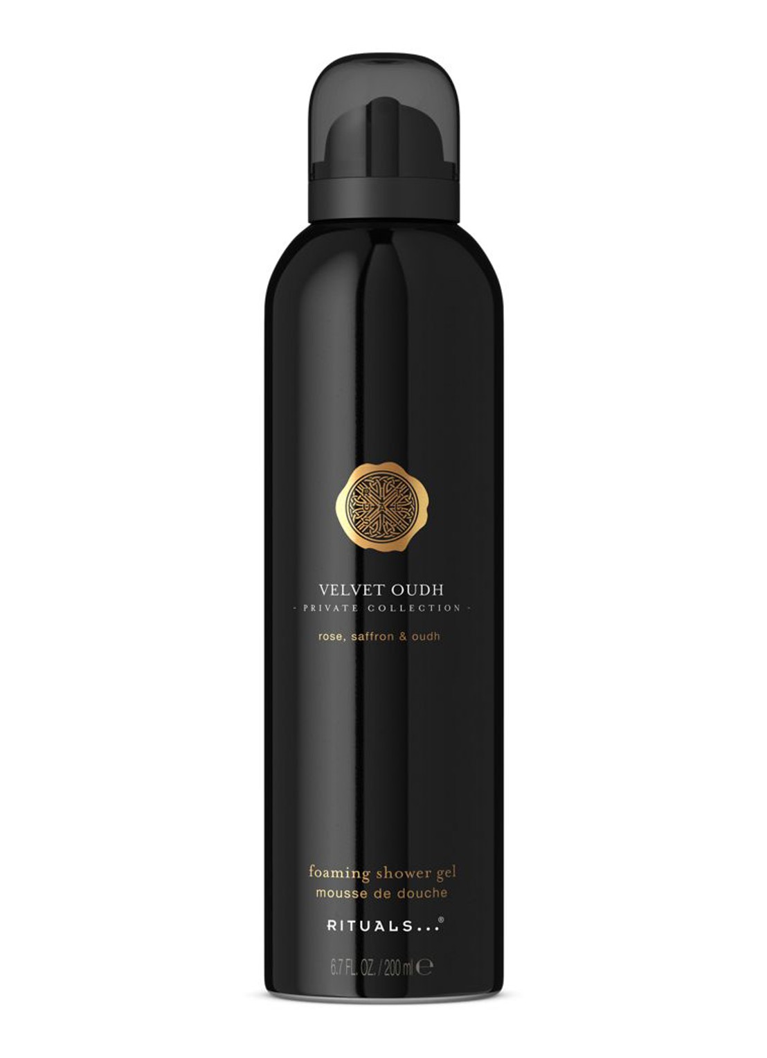 Rituals Velvet Oudh Foaming Shower Gel - schuimende douchegel - voorkant 2 undefined