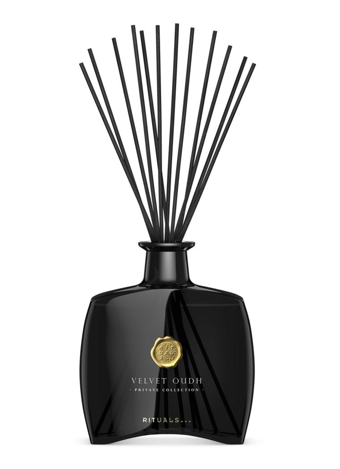 Rituals Velvet Oudh Fragrance Sticks - geurstokjes 450 ml - voorkant beige