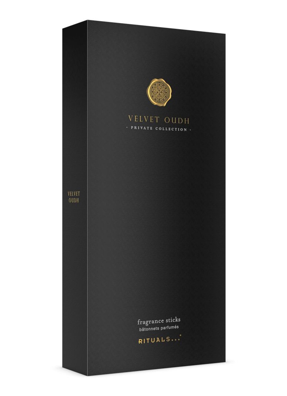 Rituals Velvet Oudh Fragrance Sticks - geurstokjes 450 ml - voorkant 2 beige