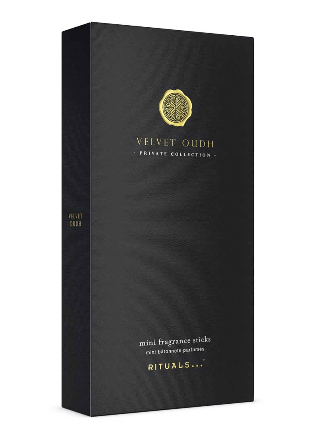 Rituals Velvet Oudh Mini Fragrance Sticks - geurstokjes 100 ml - voorkant 4 beige