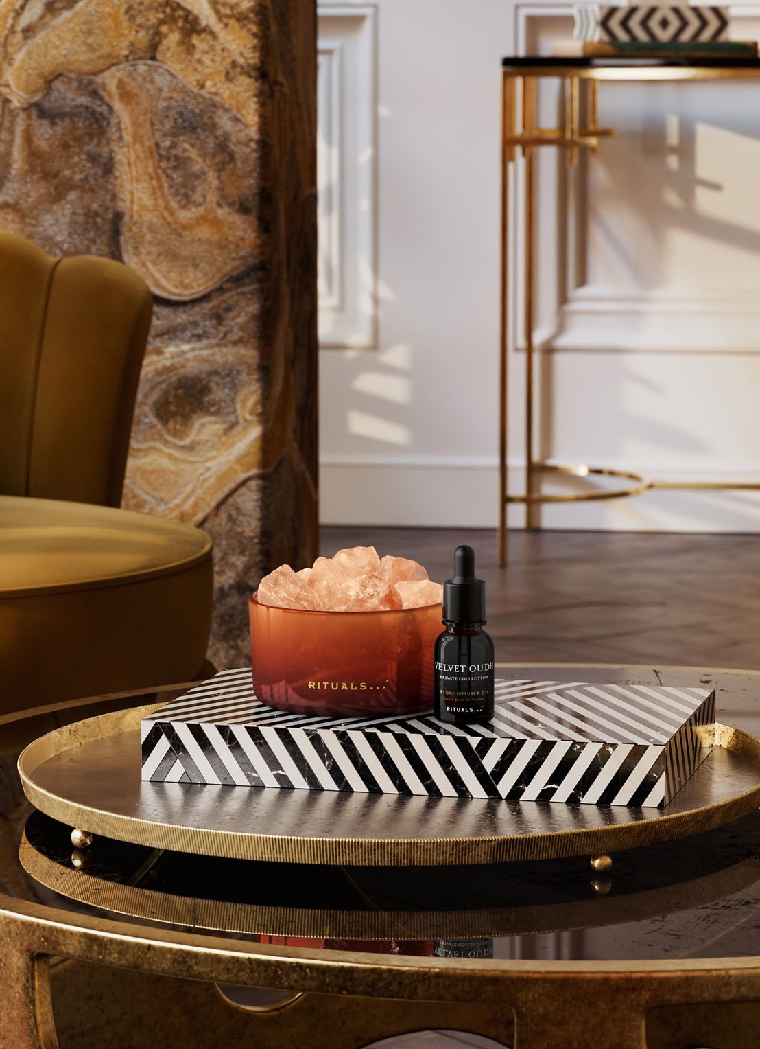 Rituals Velvet Oudh Stone Diffuser - geurdiffuser - detail 3 undefined