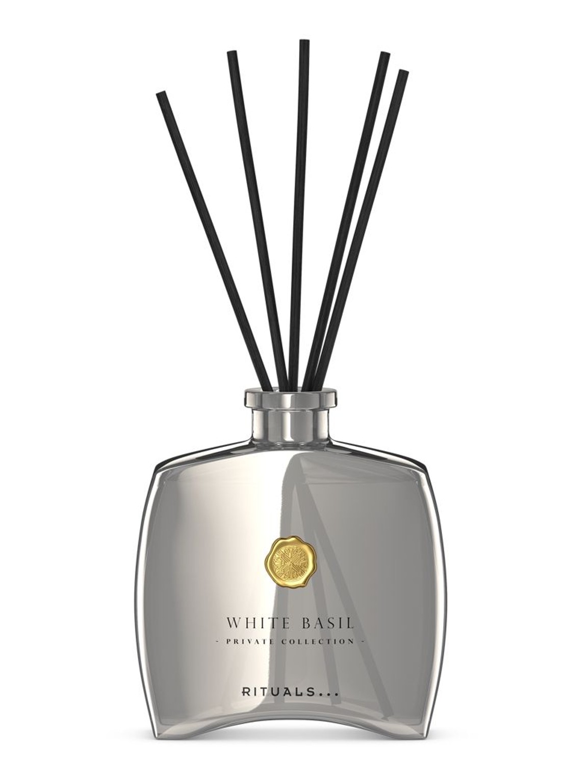 Rituals White Basil Mini Fragrance Sticks - geurstokjes 100 ml - voorkant beige
