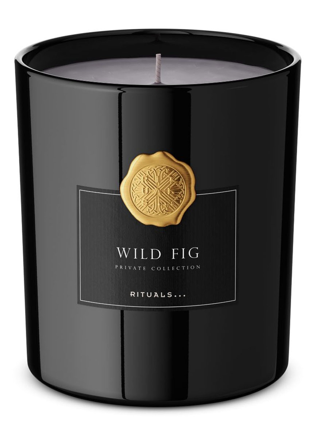 Rituals Wild Fig geurkaars 290 gram - voorkant zwart