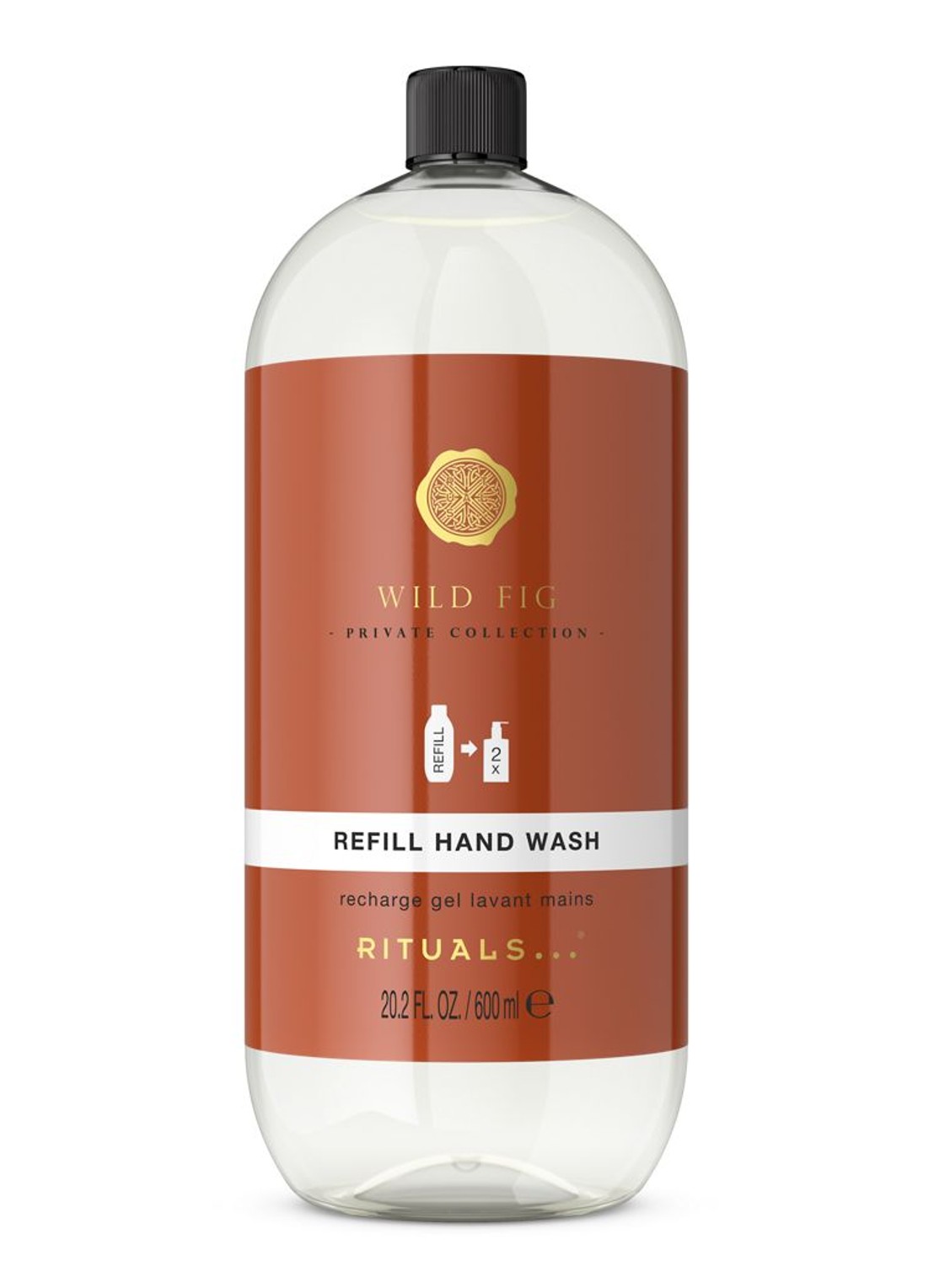 Rituals Wild Fig Refill Hand Wash - handzeep - voorkant 2 beige