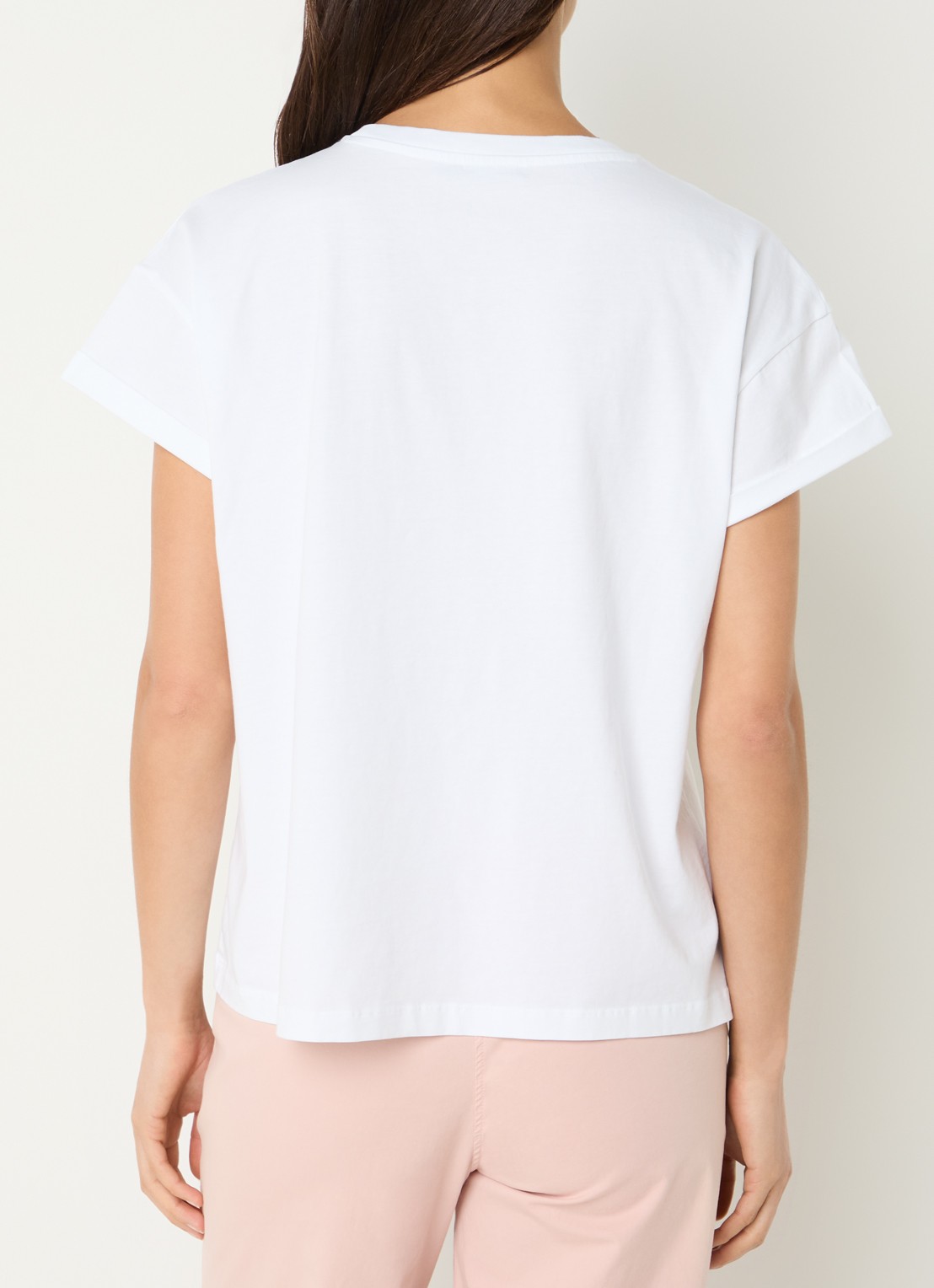 River Woods T-shirt met print - achterkant 4 wit