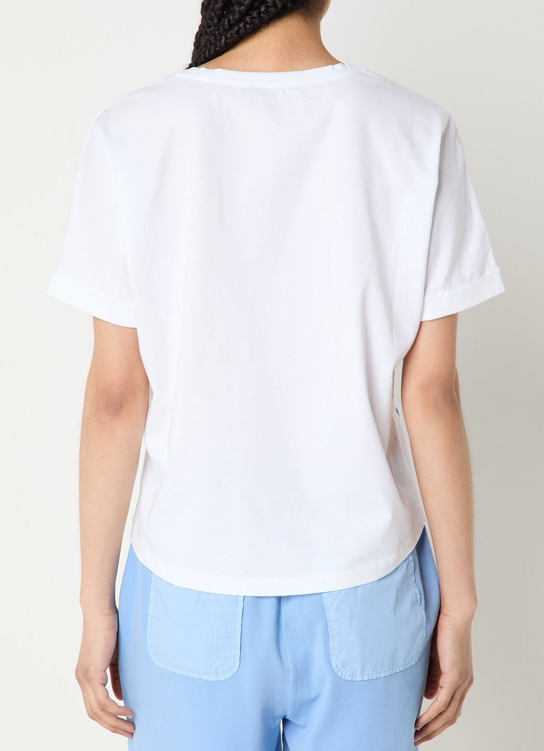 River Woods T-shirt met print - achterkant 2 wit