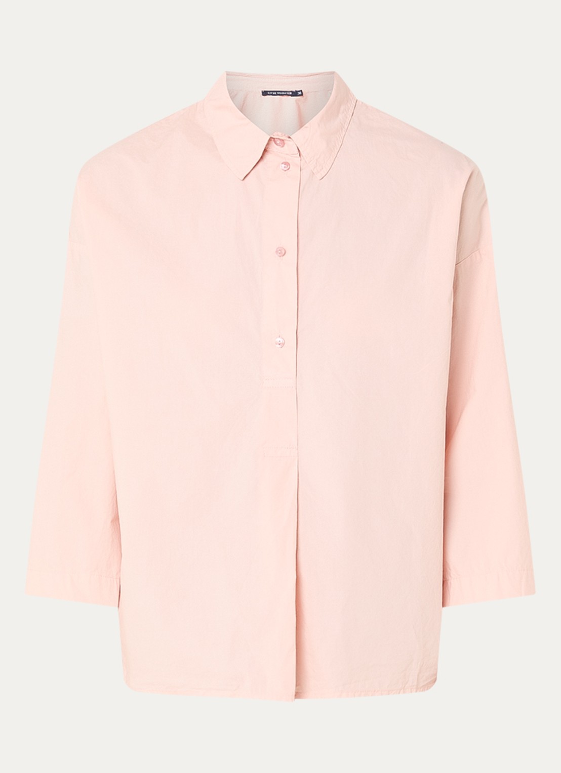 River Woods Tuniek met plooidetail - voorkant roze