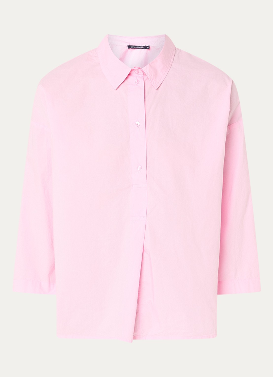 River Woods Tuniek met plooidetail - voorkant 3 roze