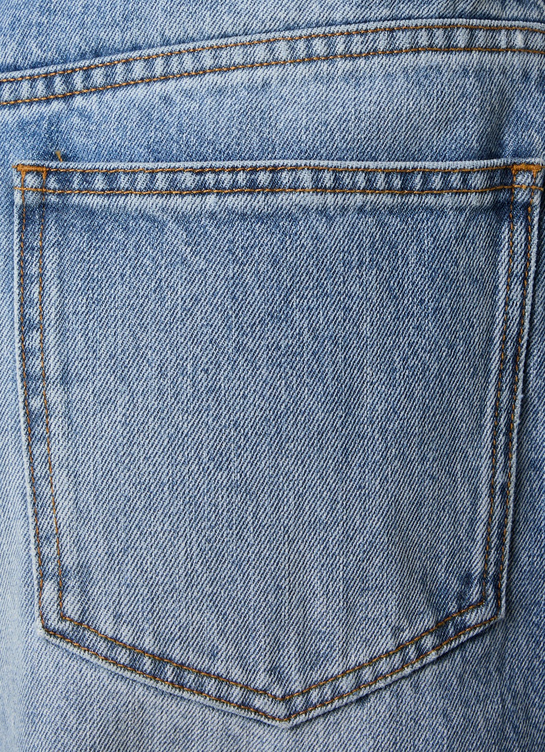 Róhe High waist balloon fit jeans met medium wassing - detail 5 indigo