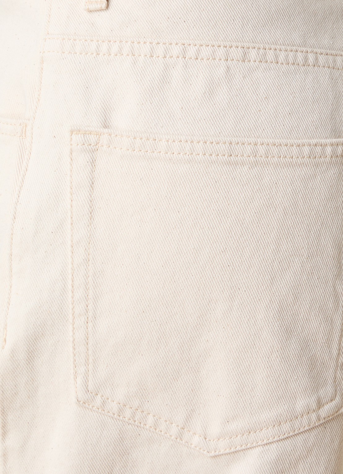 Róhe Low waist loose fit jeans met steekzakken - detail 6 beige