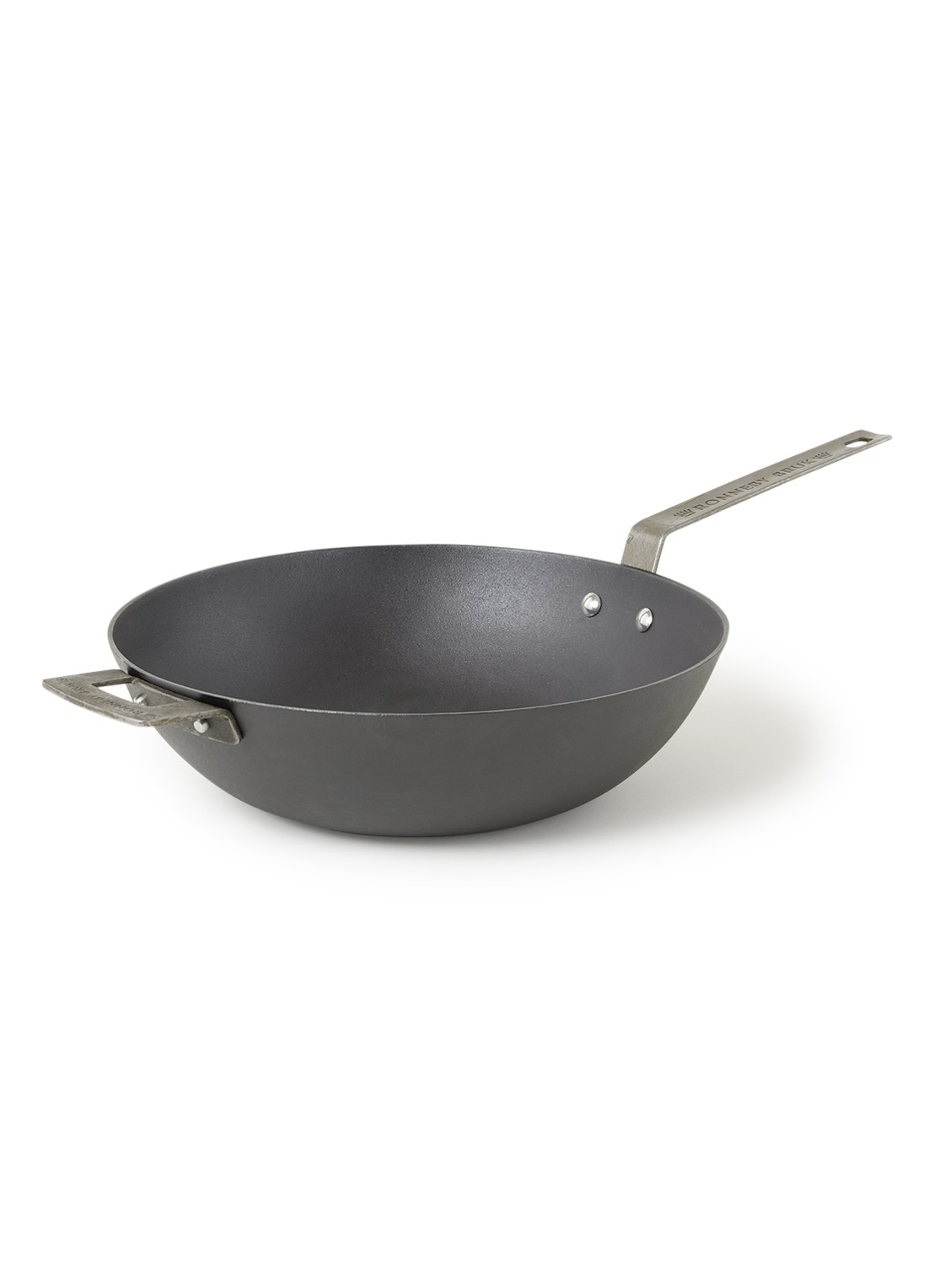 Ronneby Bruk Ultra Light Professional wokpan Ø32 cm - voorkant zwart