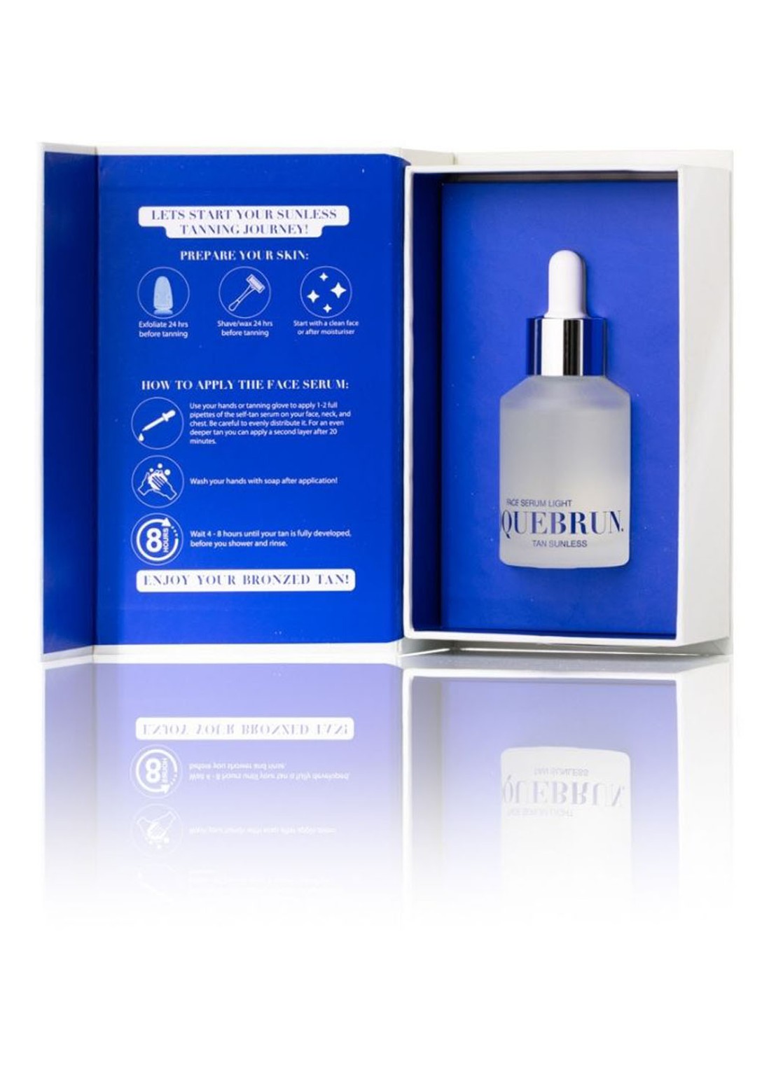 ROQUEBRUN. Face Serum Self-Tan Light - zelfbruiner gezichtsserum - voorkant 7 undefined
