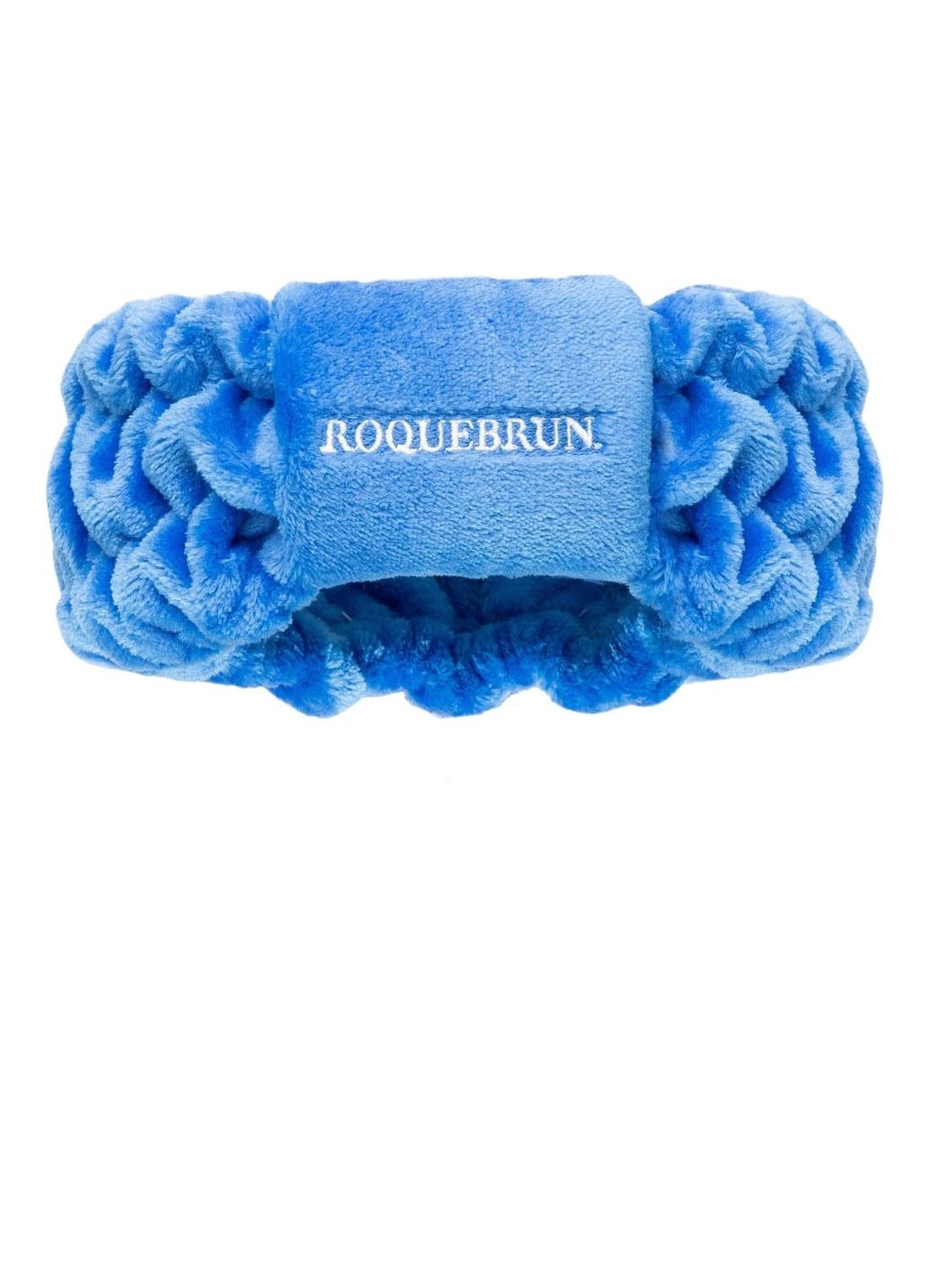 ROQUEBRUN. Headband - haarband - voorkant blauw