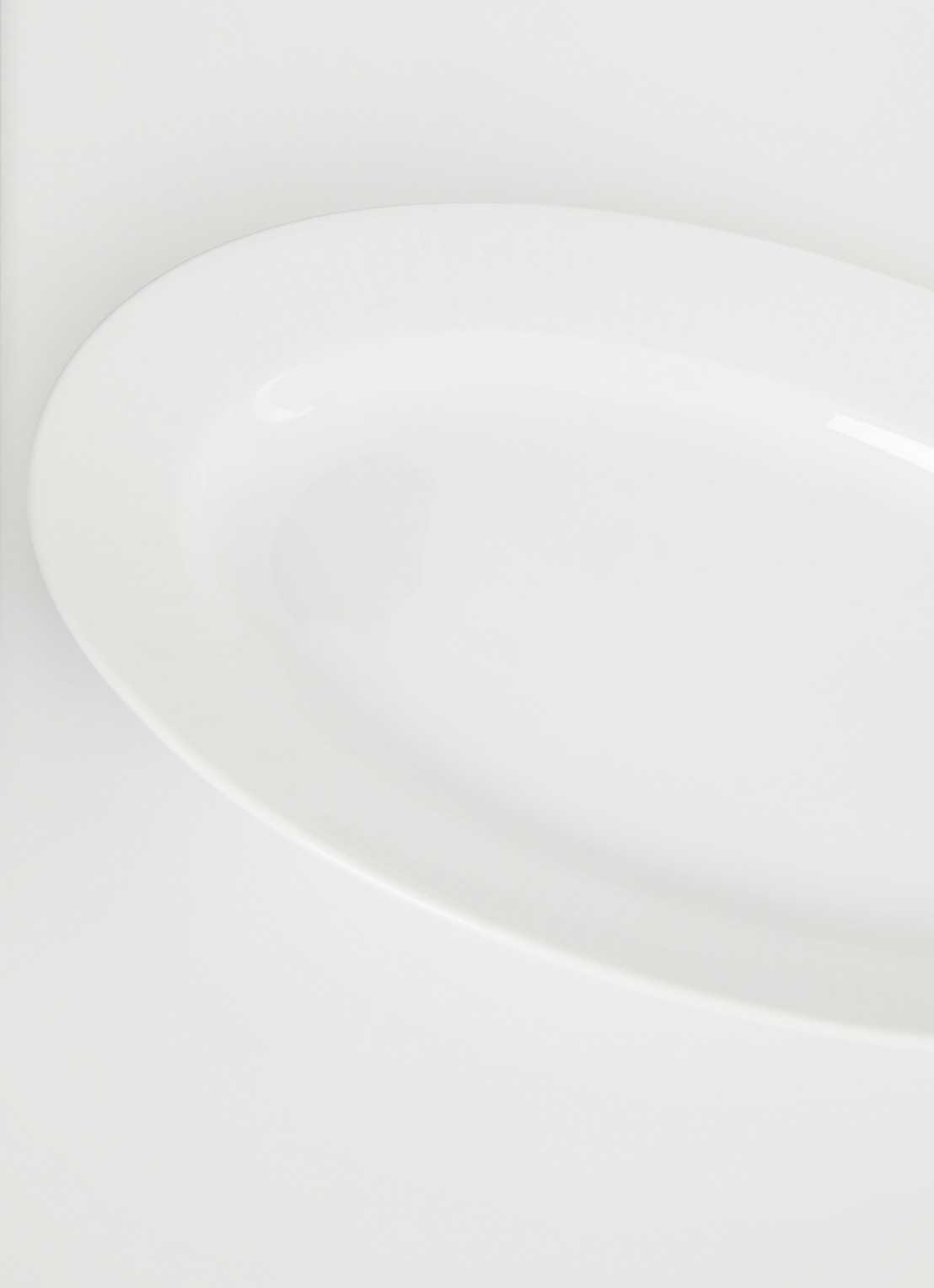 Rörstrand Swedish Grace serveerschaal 32 cm - voorkant 2 wit