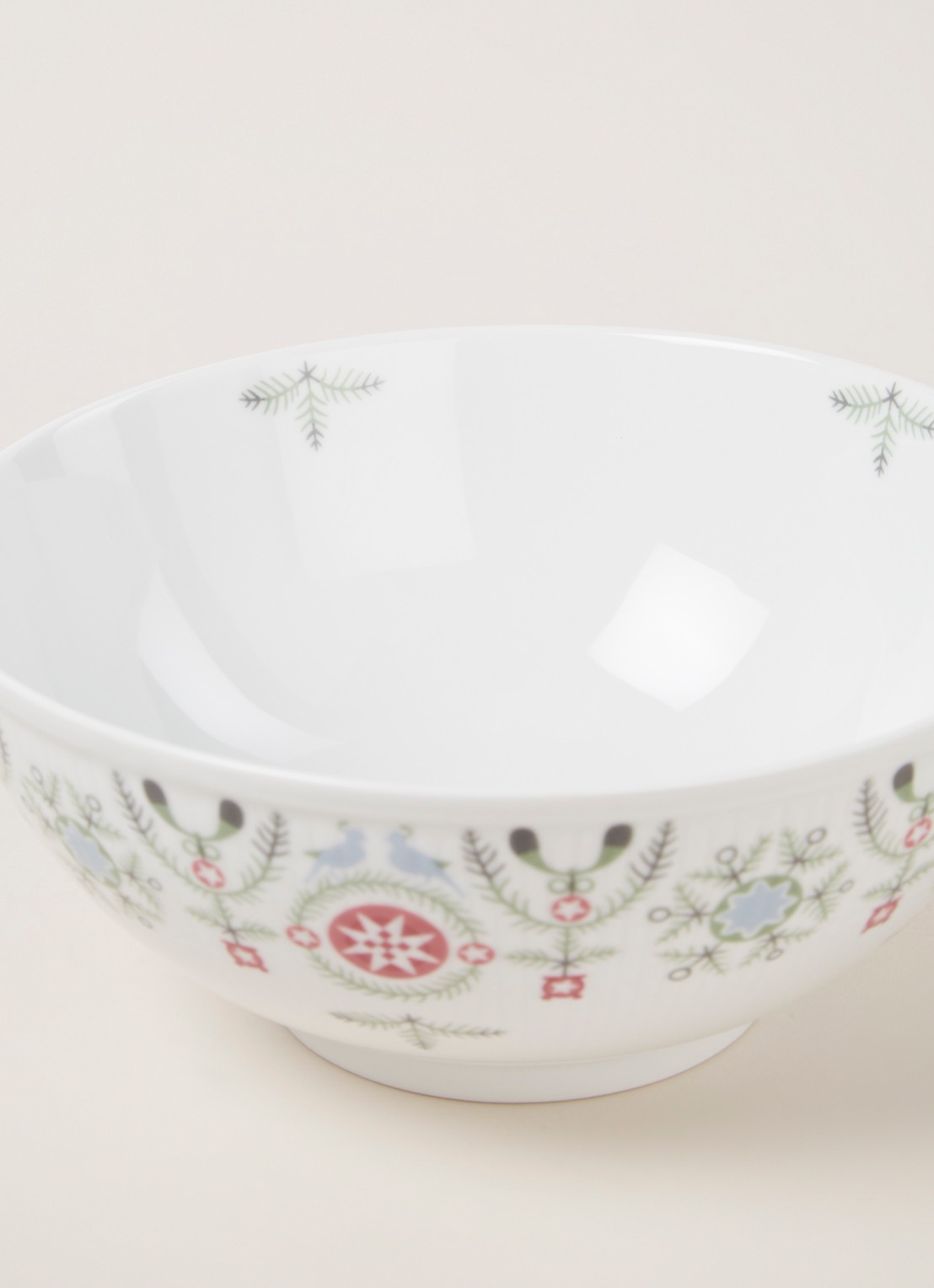 Rörstrand Swedish Grace Winter serveerschaal 21 cm - detail 3 wit
