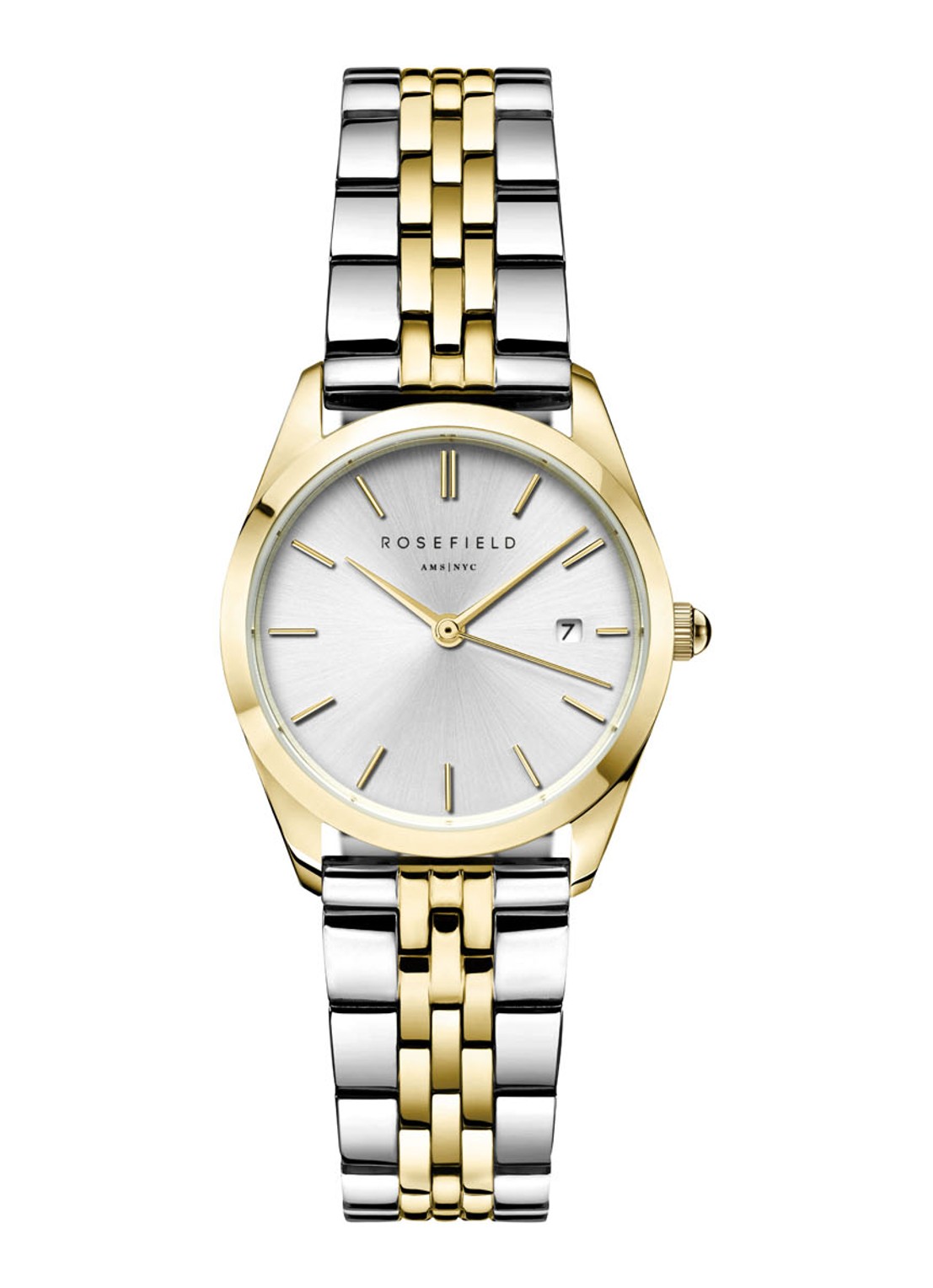 Rosefield Ace horloge ASDSSG-A16 - voorkant goud