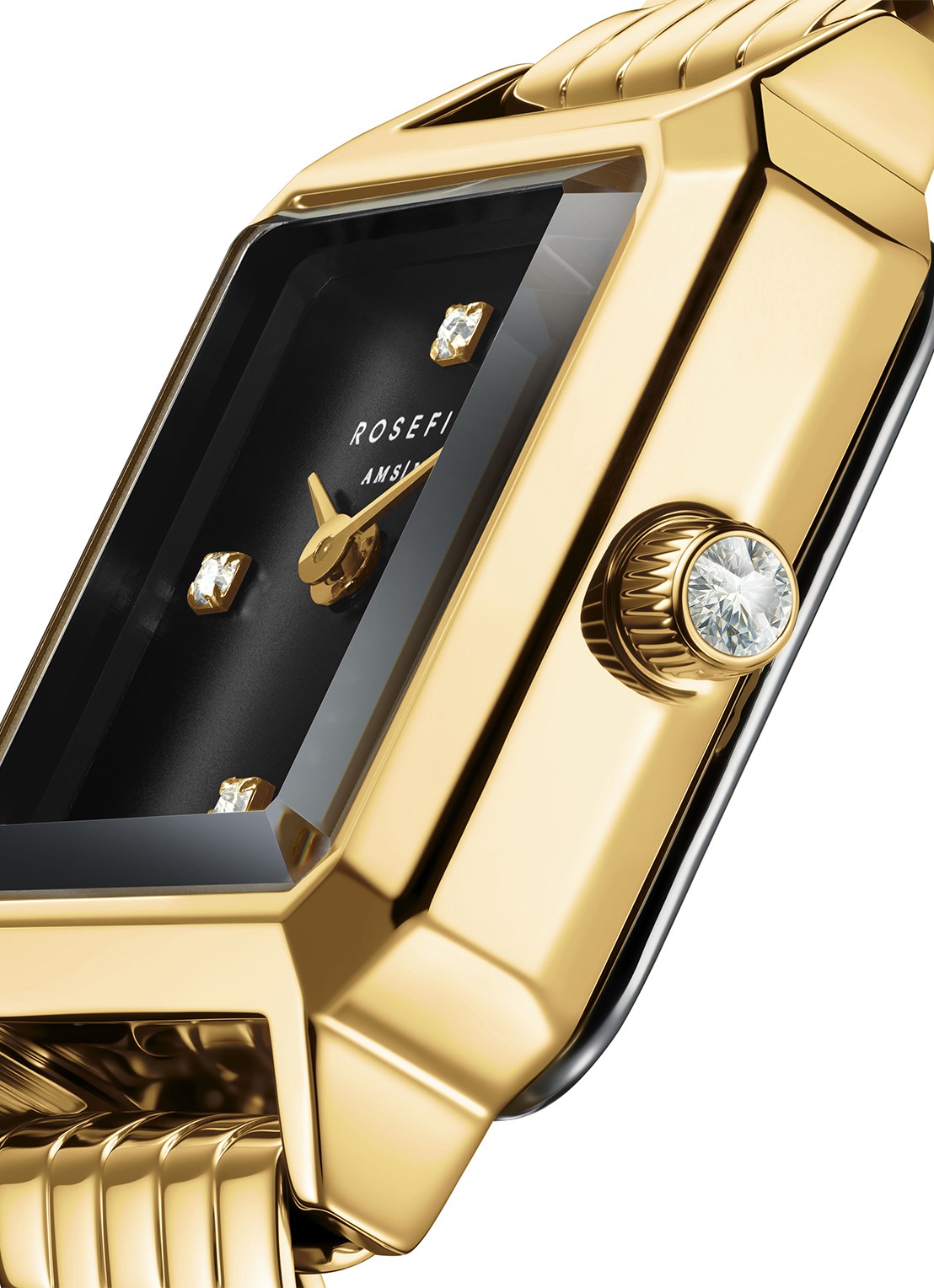 Rosefield Boxelle horloge BBGSG-B08 - detail 2 goud