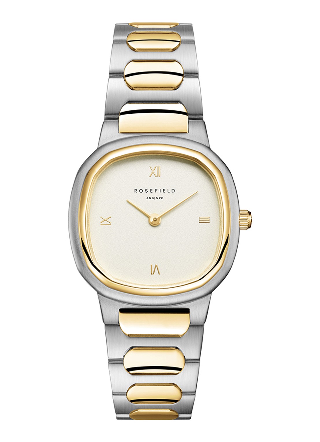 Rosefield Gaia horloge ORCDSD-OR03 - voorkant zilver