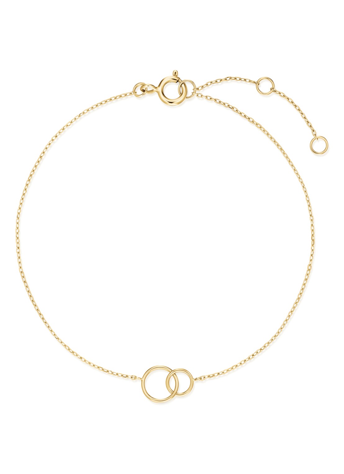 Rosefield Gold Links armband van 14 karaat geelgoud - detail 4 goud