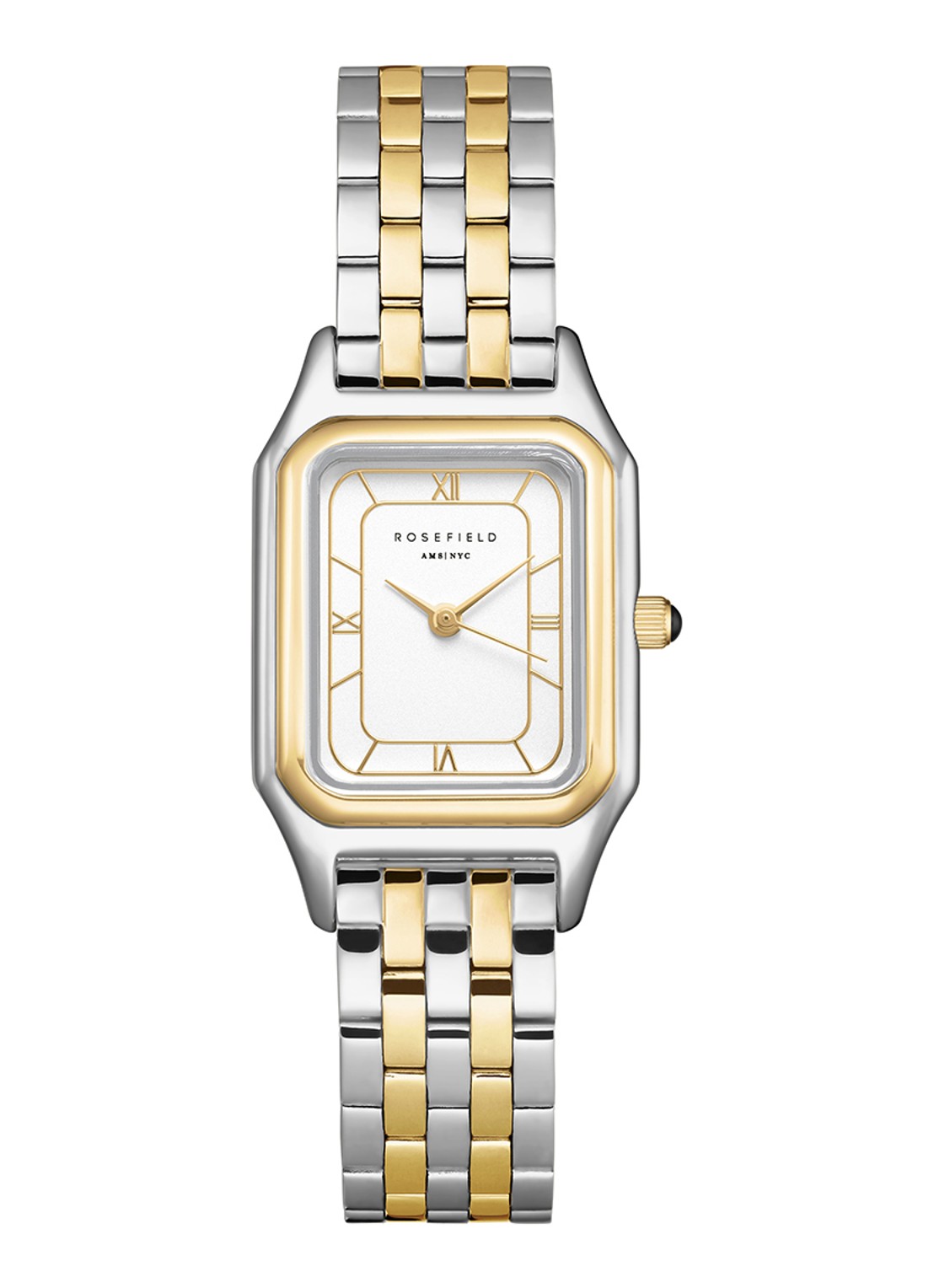 Rosefield Ivy horloge OCWDSD-OC03 - voorkant zilver