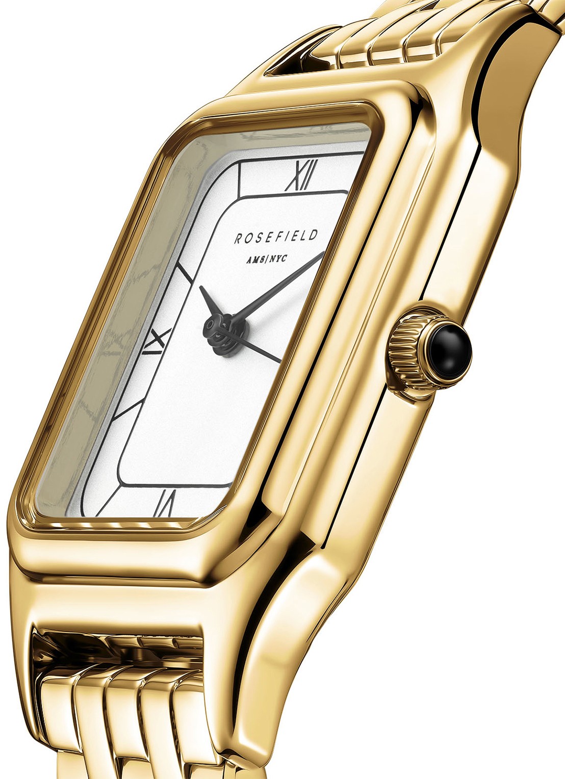 Rosefield Ivy horloge OCWGSG-OC01 - detail goud